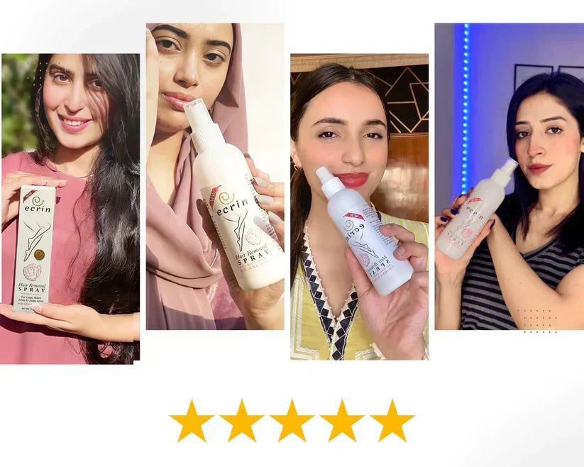Ecrin Hair Removal Spray: Effortless Hair Removal